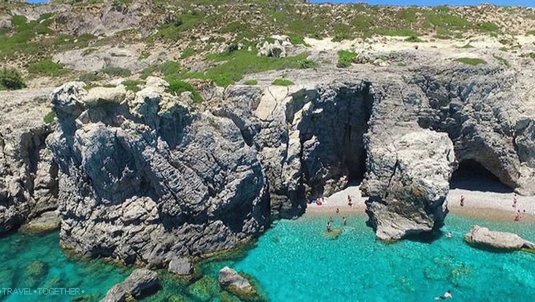 Afandou plaža na Rodosu 3