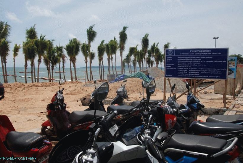 Dongtan Beach - uredan i tih nastavak Jomtiena