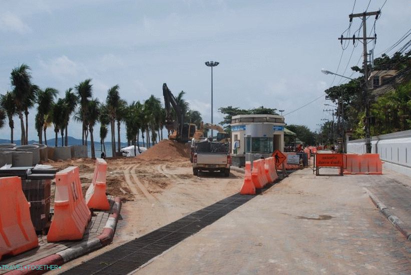 Dongtan Beach - uredan i tih nastavak Jomtiena