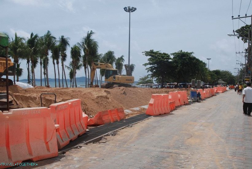 Dongtan Beach - uredan i tih nastavak Jomtiena