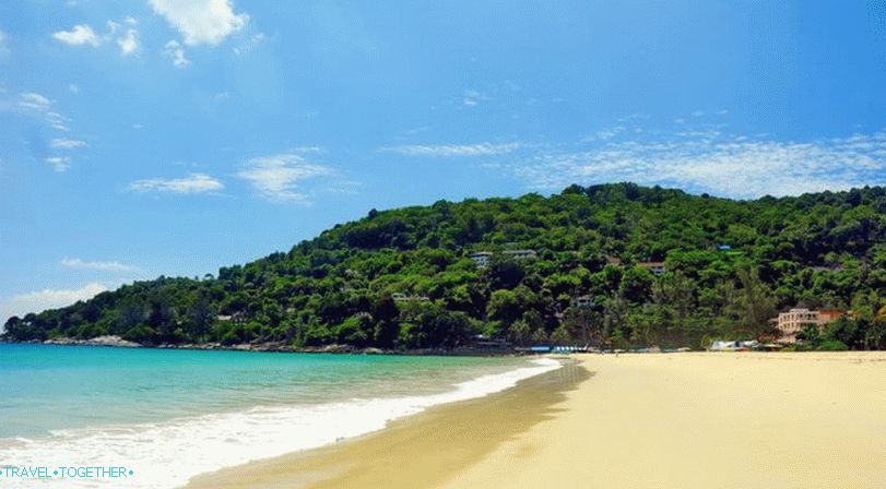 Sjeverni dio plaže Karon na Phuketu