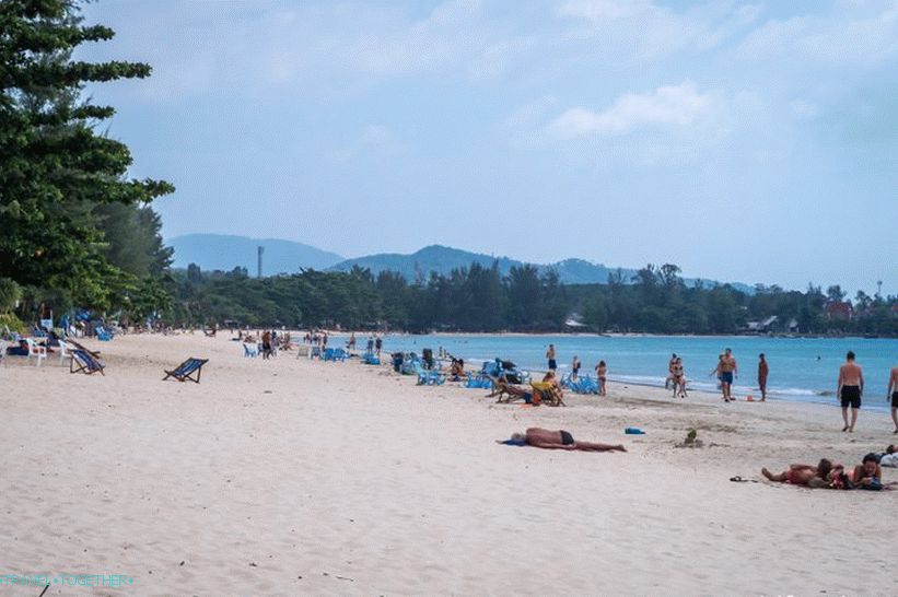 Plaža Klong Dao na Lanti je velika porodična plaža!