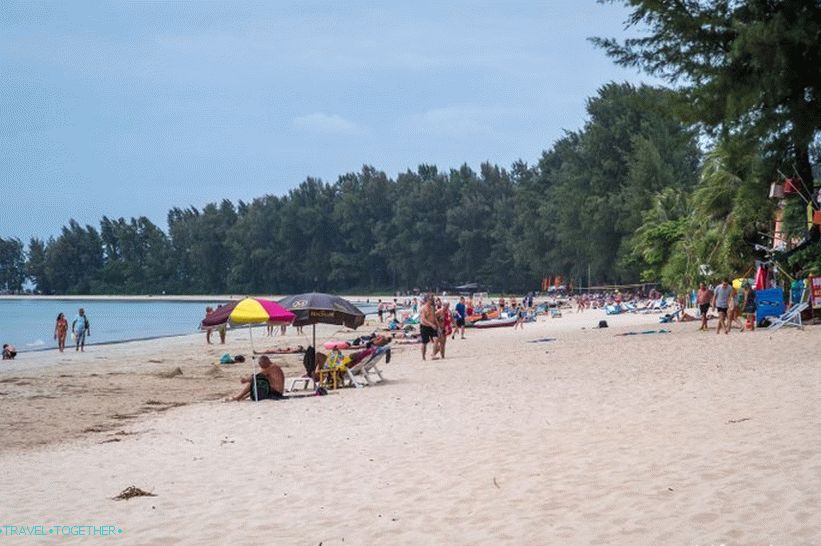 Plaža Klong Dao na Lanti je velika porodična plaža!