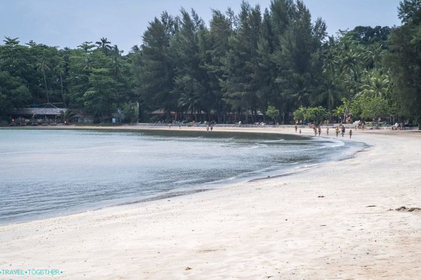 Plaža Klong Dao na Lanti je velika porodična plaža!