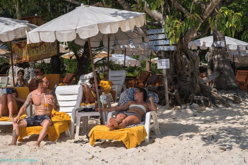 Long Beach na Phi Phi Don - standardna turistička plaža