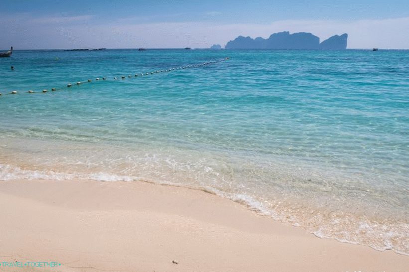 Long Beach na Phi Phi Don - standardna turistička plaža
