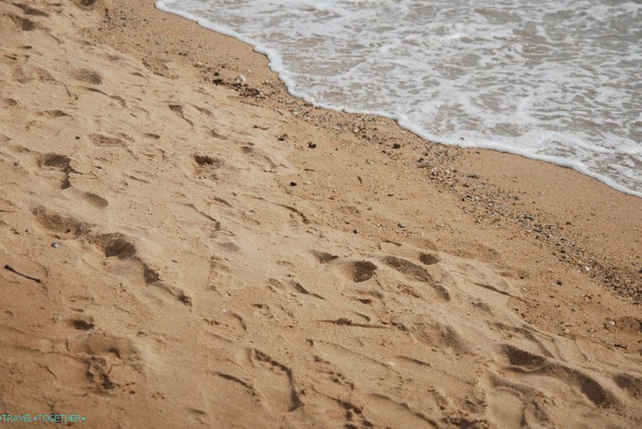 Pijesak na plaži