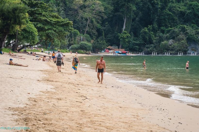 Plaža je dobro održavana i čista