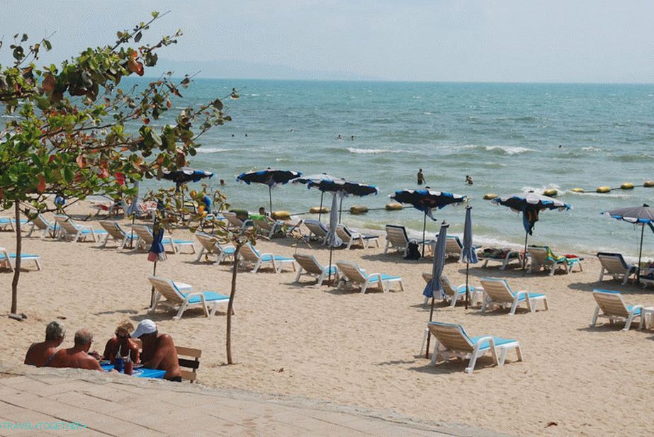 Centralni dio plaže