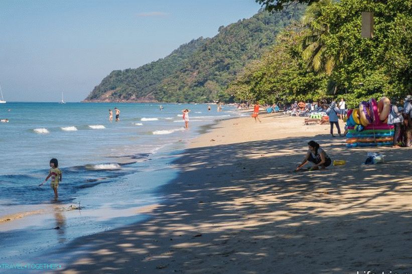 Bijela pješčana plaža - najbolja u Koh Changu