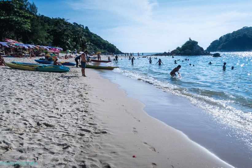 Plaža Yanui je osamljena plaža na samom jugu Phuketa