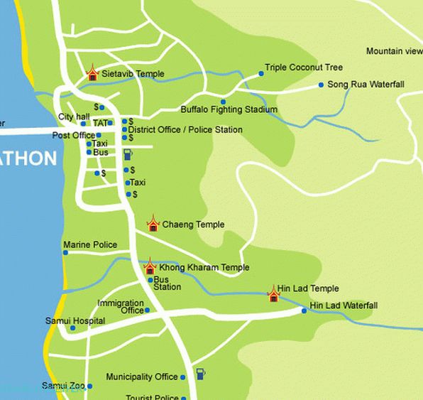 Karta Nathon on Samui