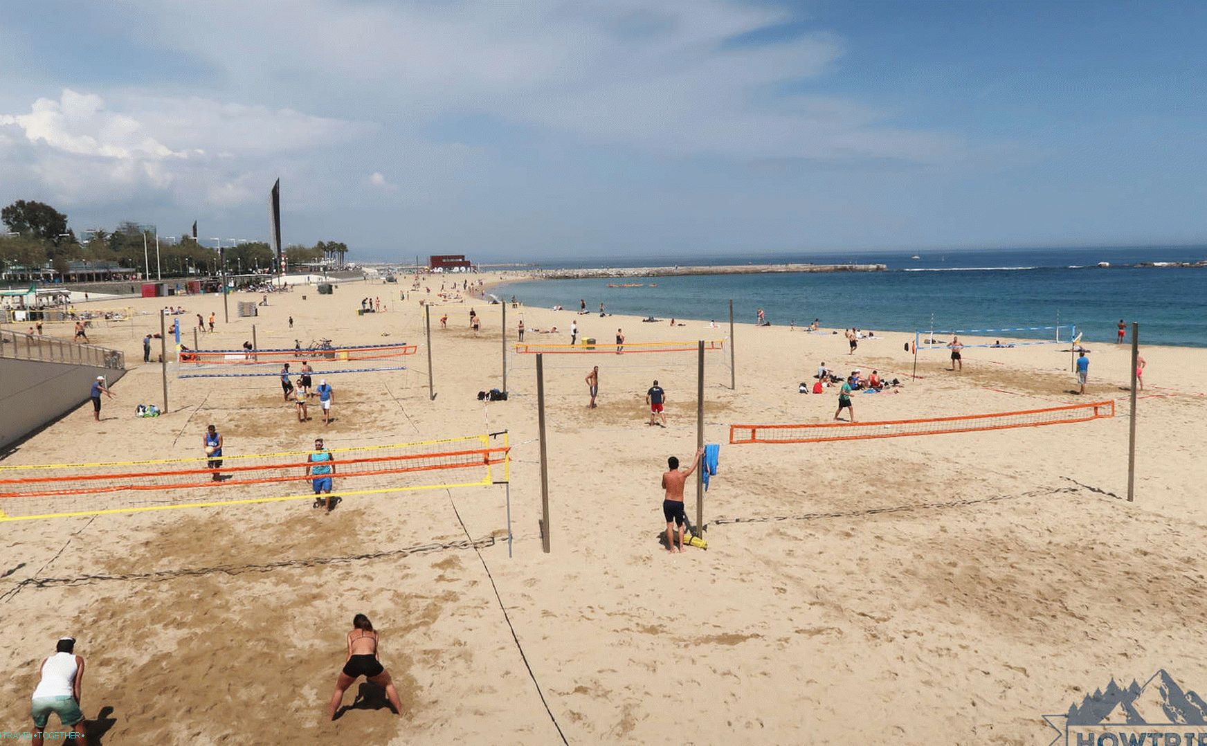Plaža u Barceloni