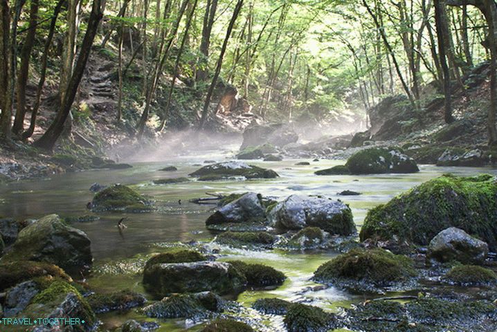 Veliki kanjon Krim na samom početku.