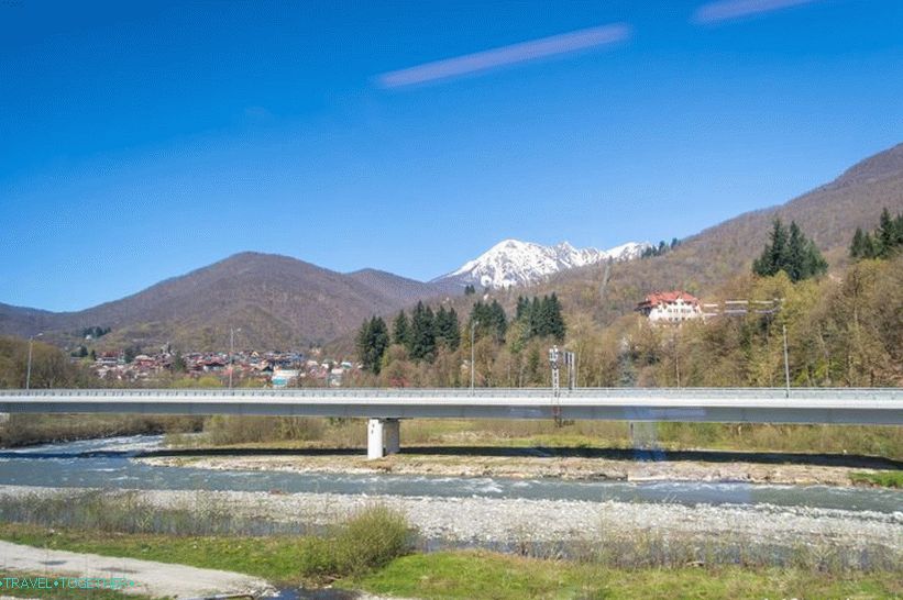 Vlak Swallow i željeznička stanica Rosa Khutor - vozni red i opis