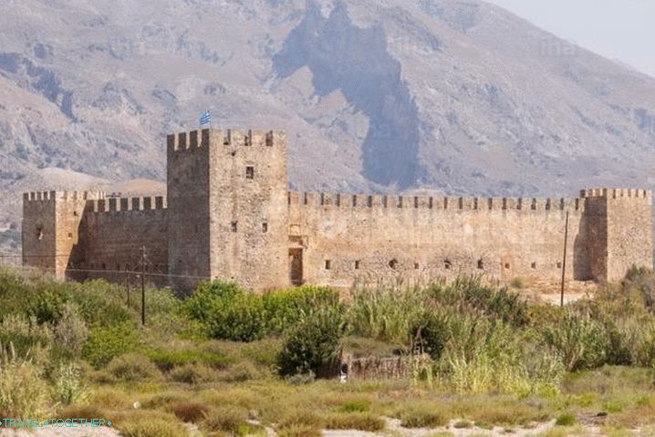 Kreta, tvrđava Frangokastello