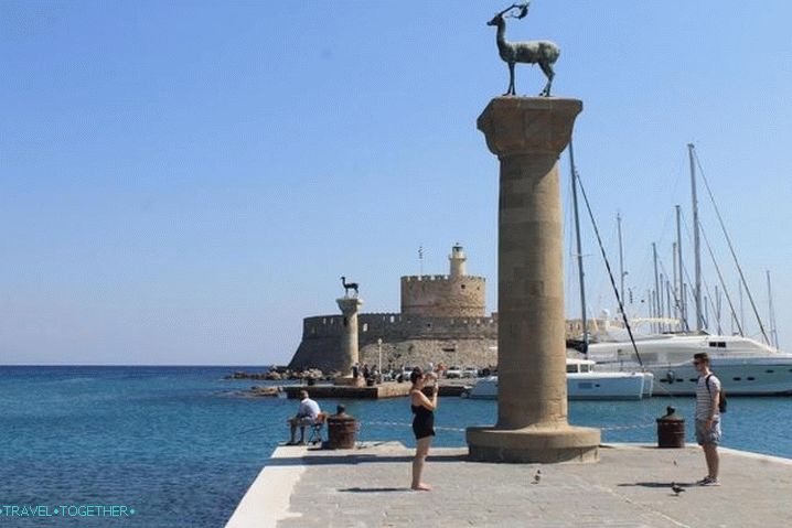 Vrijeme u Rodosu u rujnu - Mandraki Harbour