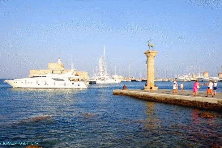 Rhodes, Mandraki Harbour