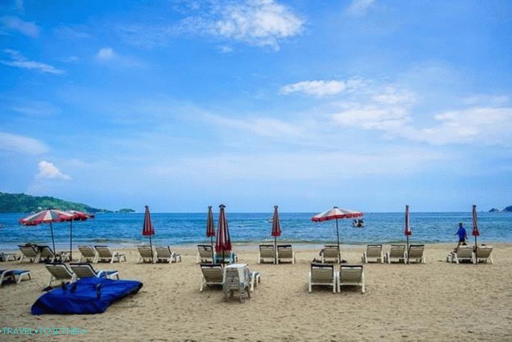 Vrijeme u Phuket u veljači, Patong Beach