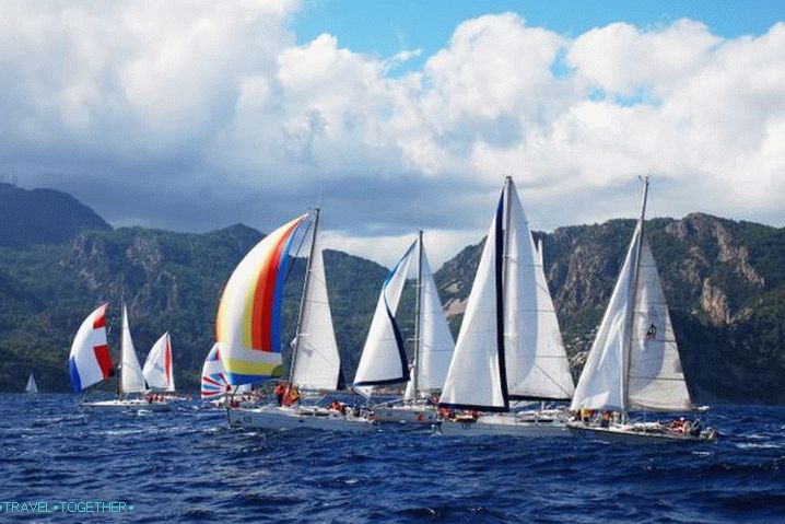 Marmaris, jedriličarska regata