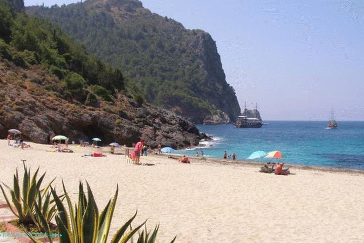 Vrijeme u Alanya u prosincu - Cleopatra Beach