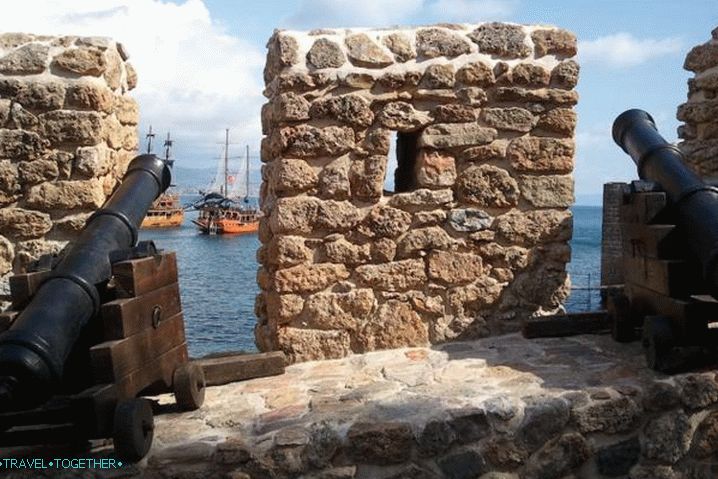 Vrijeme u Alanya u veljači - Tvrđava