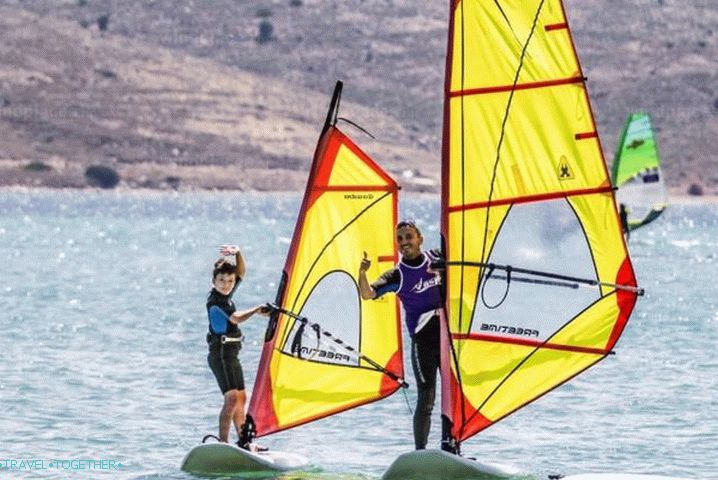 Vrijeme u Sideu u srpnju - Windsurfing in Side