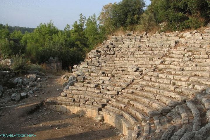 Kemer, drevni antički gradski fazelis