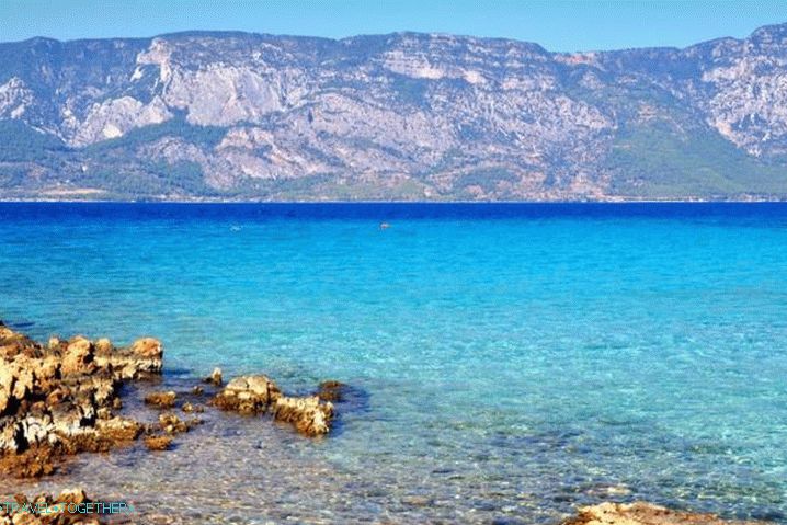 Vrijeme u Marmaris u svibnju, Sedir Island