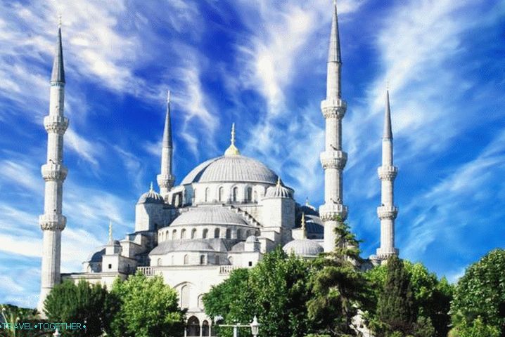 Vrijeme u Istanbulu u novembru - Plava džamija