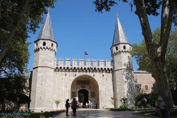 Vrijeme u Istanbulu u siječnju - Topkapi Gate