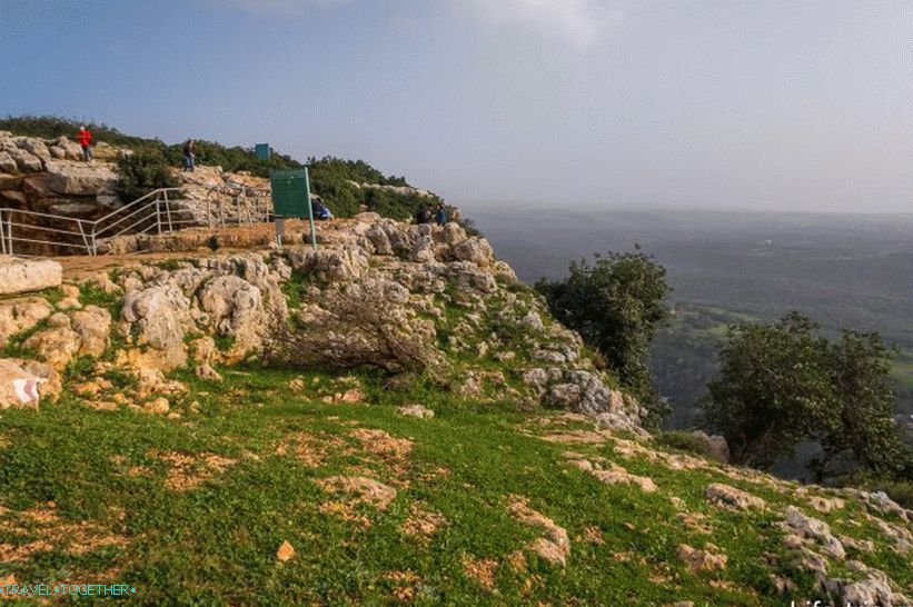 Strašna stena na sjeveru Izraela - Park Adamit i pećina Keshet