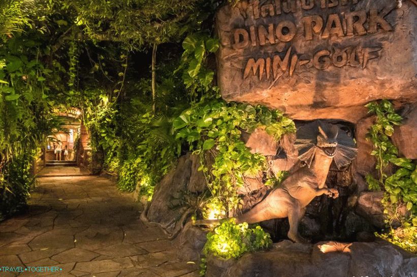 Mini park Dino Park u Phuketu