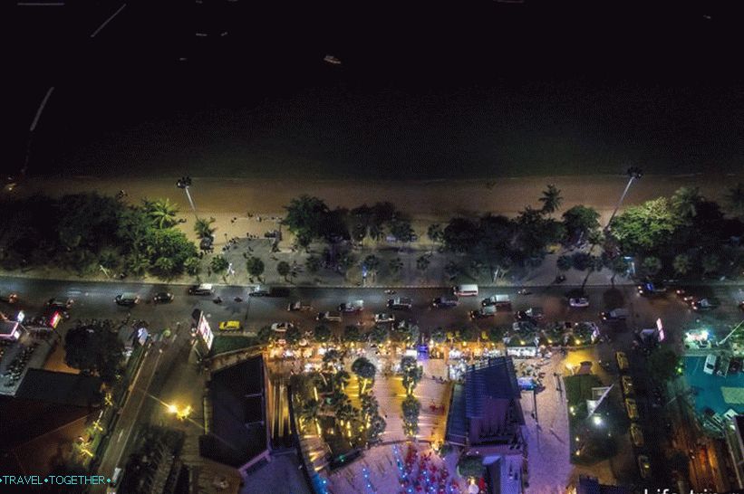 Pogled iz restorana dolje