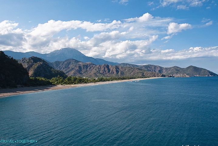 Cirali Coast. Olympos Beaches.