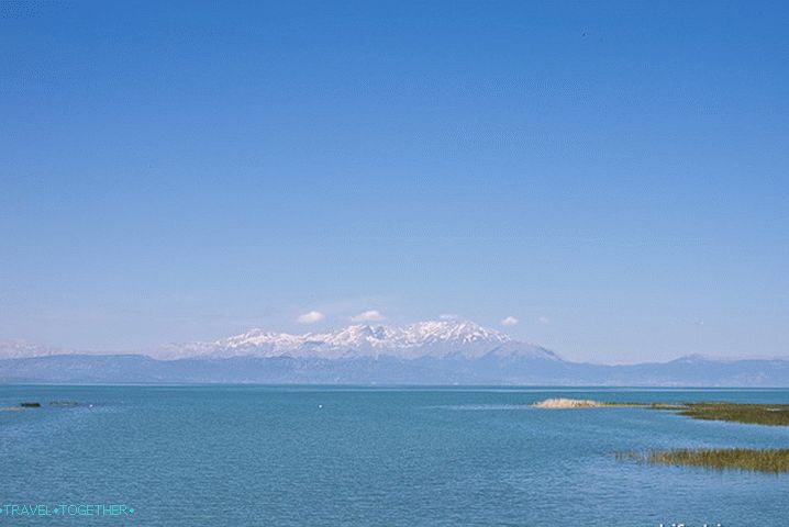 Jezero Beysehir. Turska.