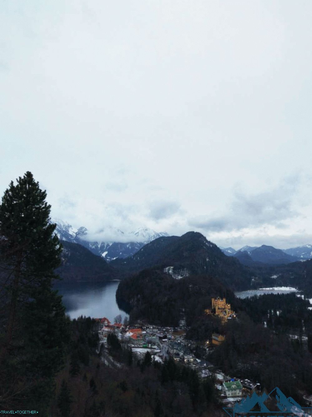 Pogled u blizini Neuschwansteina