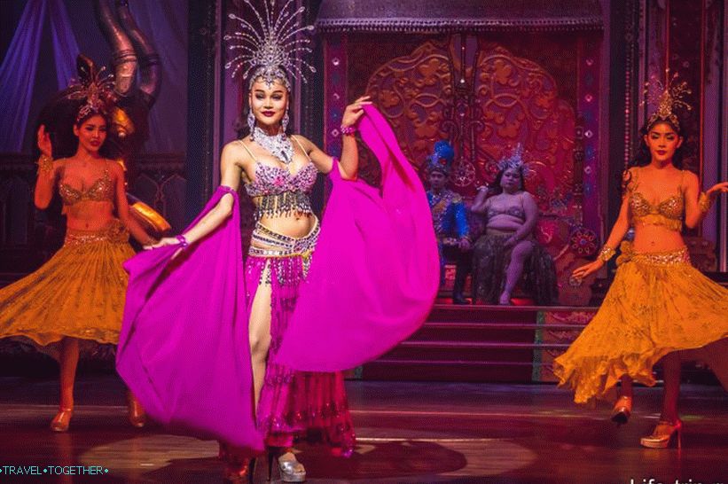 Show Alcazar u Pattaya - moj pregled transvestita emisija