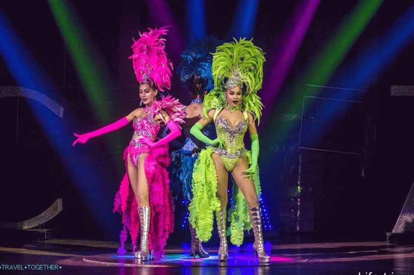 Show Alcazar u Pattaya - moj pregled transvestita emisija