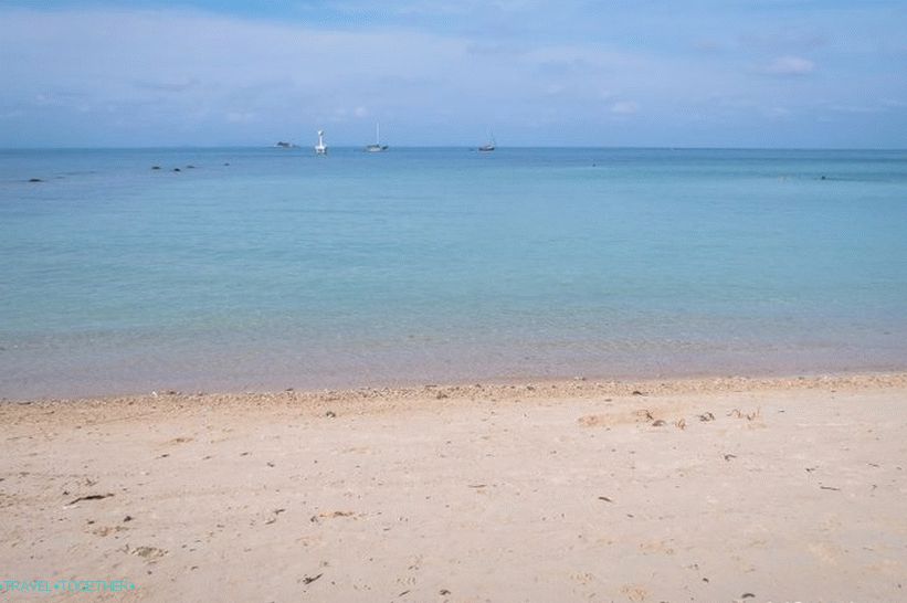 Sredina plaže pogoduje pogledima