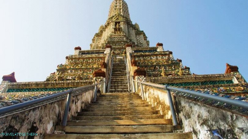 Bangkok platforme za gledanje - Hram Wat Arun