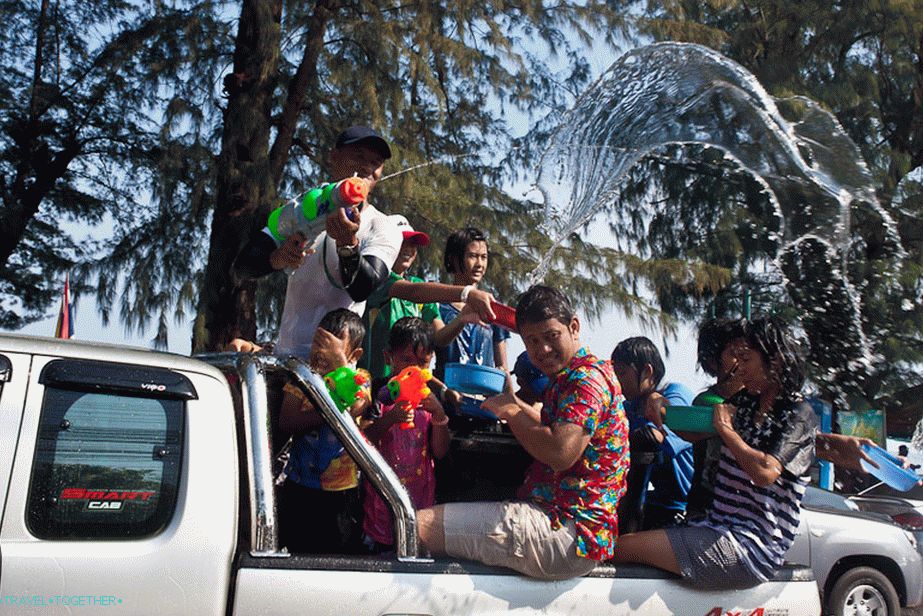 Songkran - tajlandska nova godina