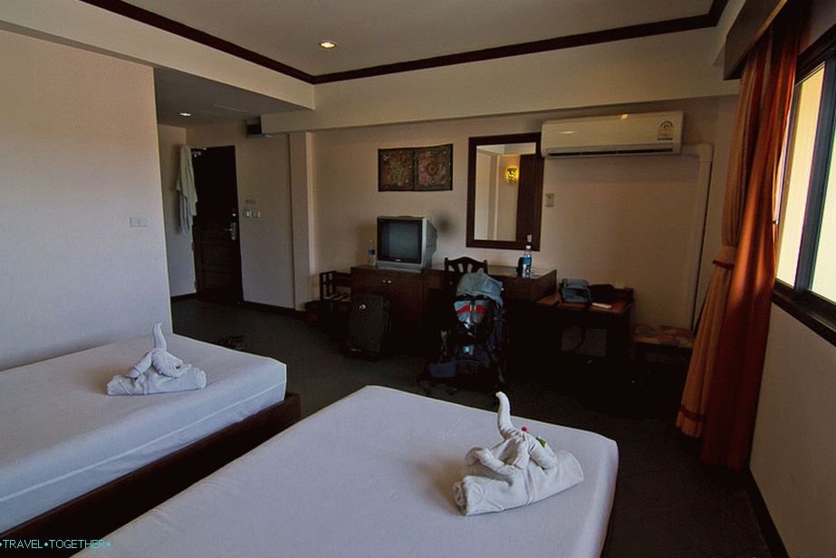 Hotelska soba Hua Hin za 600 bahta