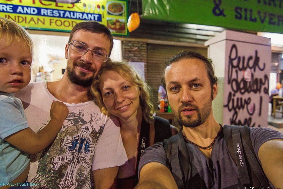 Ruslan, Maria i Zhenya, čitaoci blogova