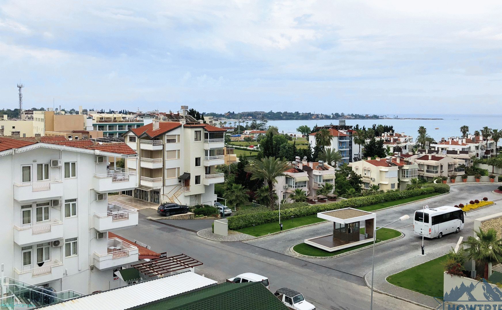 Pogled na stranu iz hotela Side Town