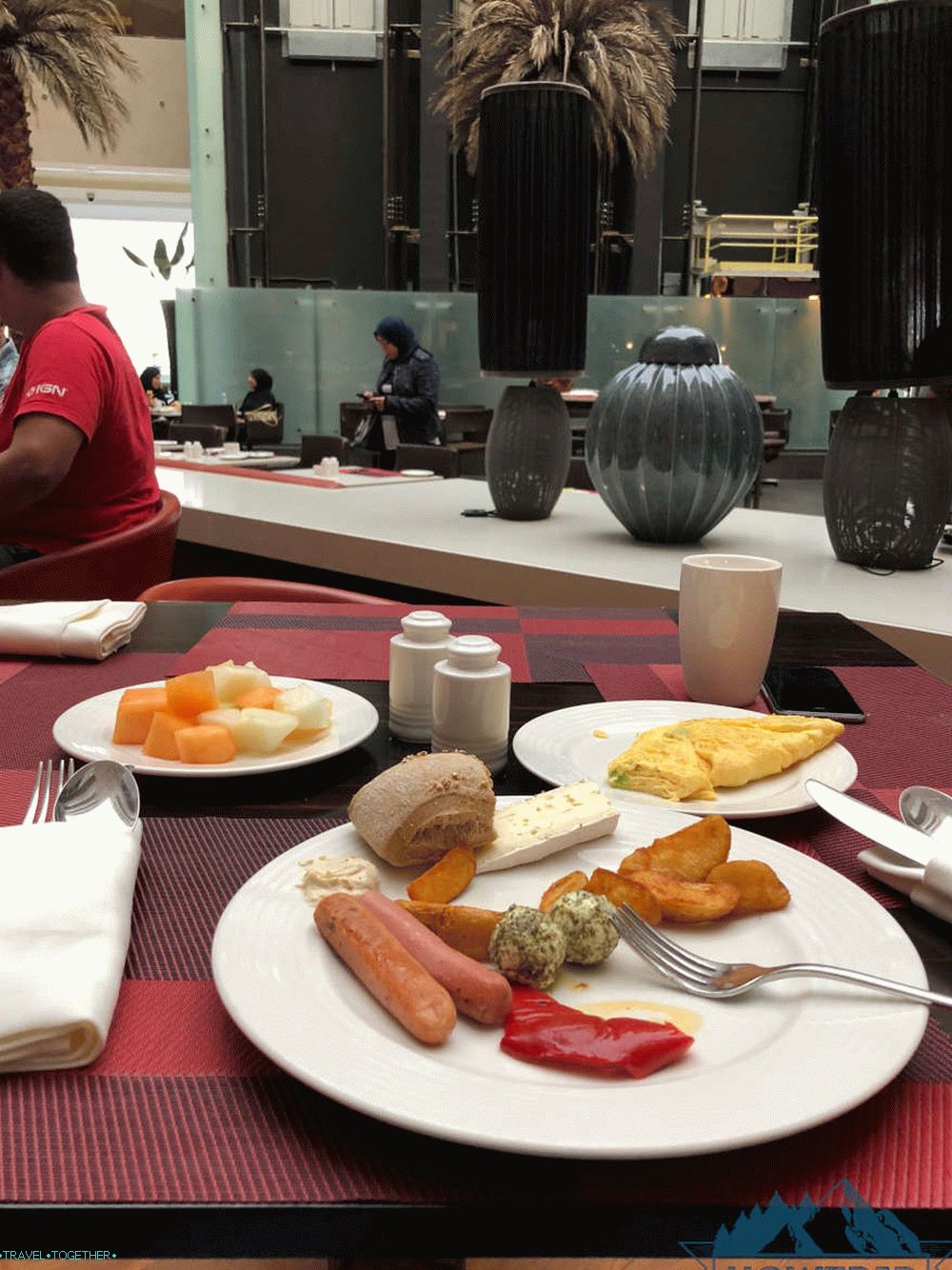 Doručak u hotelu Centro Sharjah
