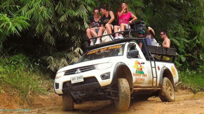 Izlet na džipovima na Samui
