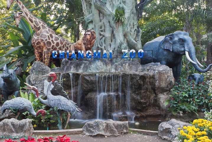 Ulaz u zoološki vrt Zoo Chiangmai