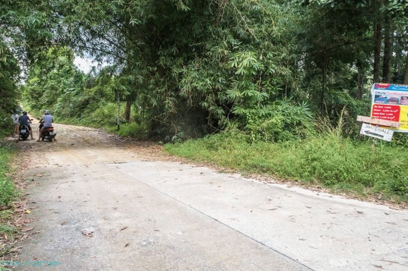 Ovo su znakovi na prajmeru, odakle počinje put do vodopada