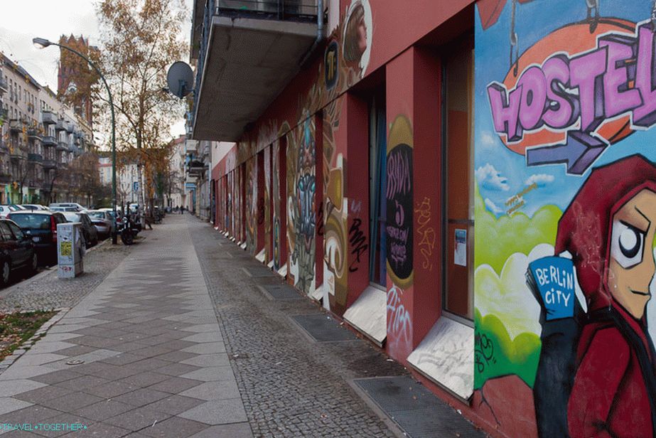 Grafiti na kućama u Berlinu